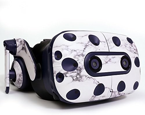 עור אדיסקינס תואם לאוזניות HTC Vive Pro VR - ויברציות אי | כיסוי עטיפת מדבקות ויניל מגן, עמיד וייחודי ויניל